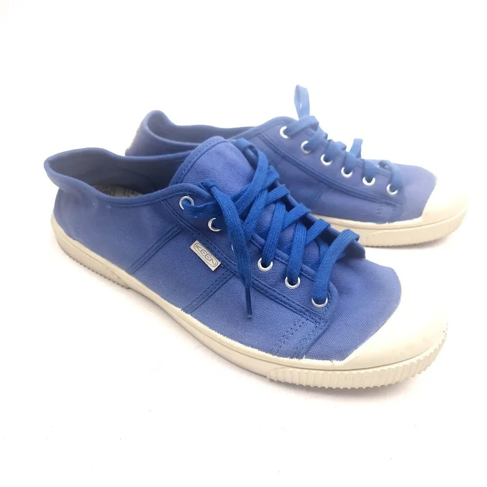 Keen Maderas Lace Up Shoes Men's Size 13 Blue Vulcanized Canvas Sneakers